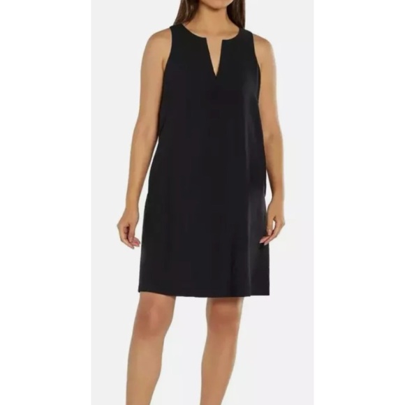 Banana Republic Sleeveless Dress Black - Picture 1 of 11